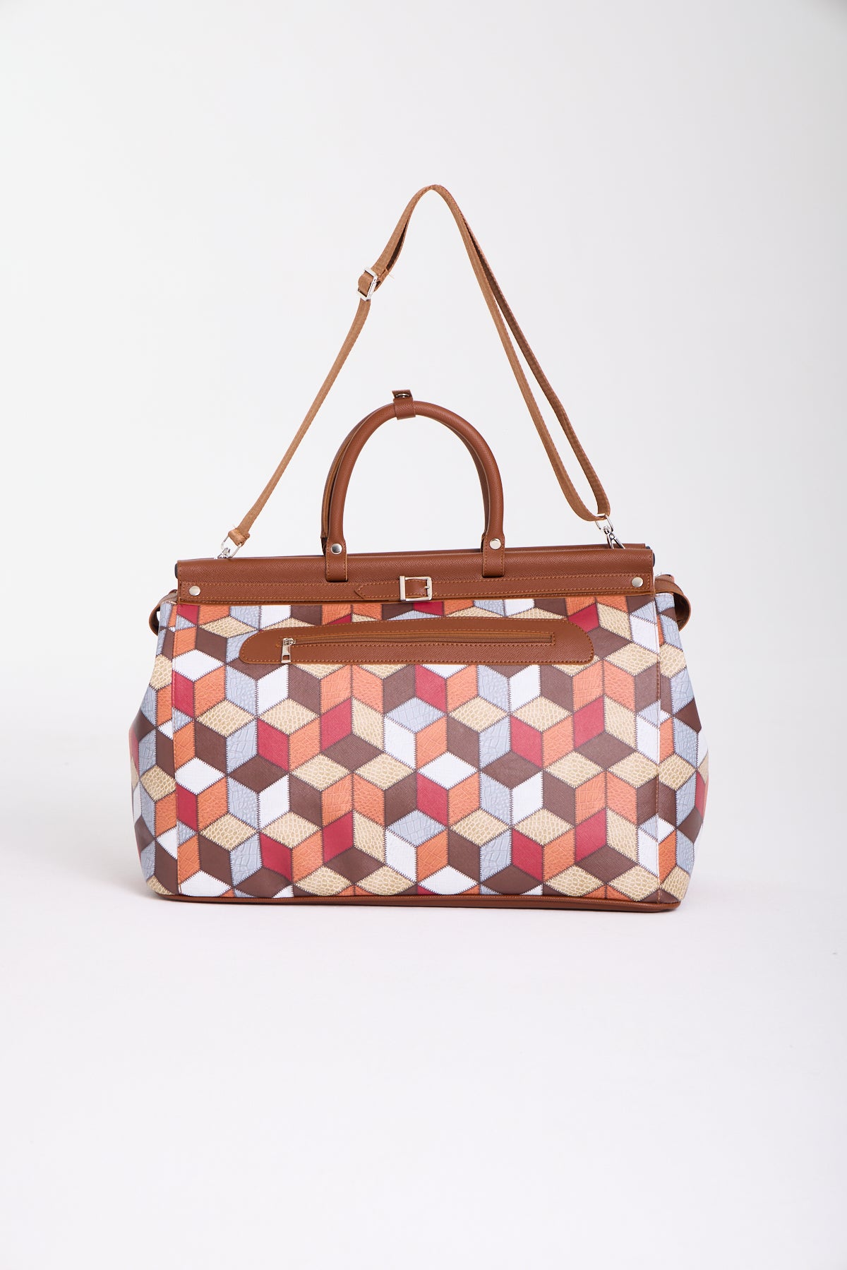 Mozaik Çanta - Kırmızı