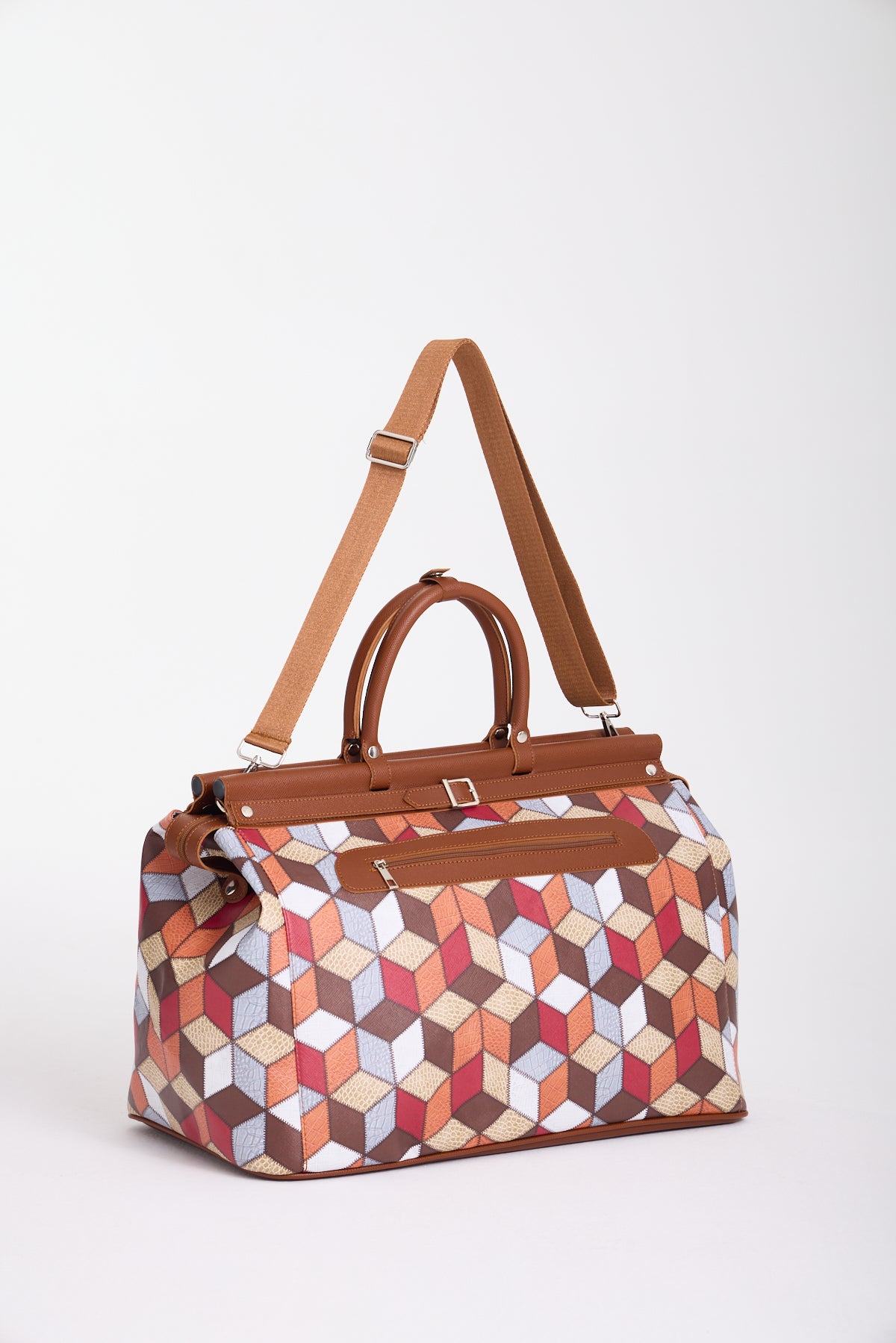 Mozaik Çanta - Kırmızı