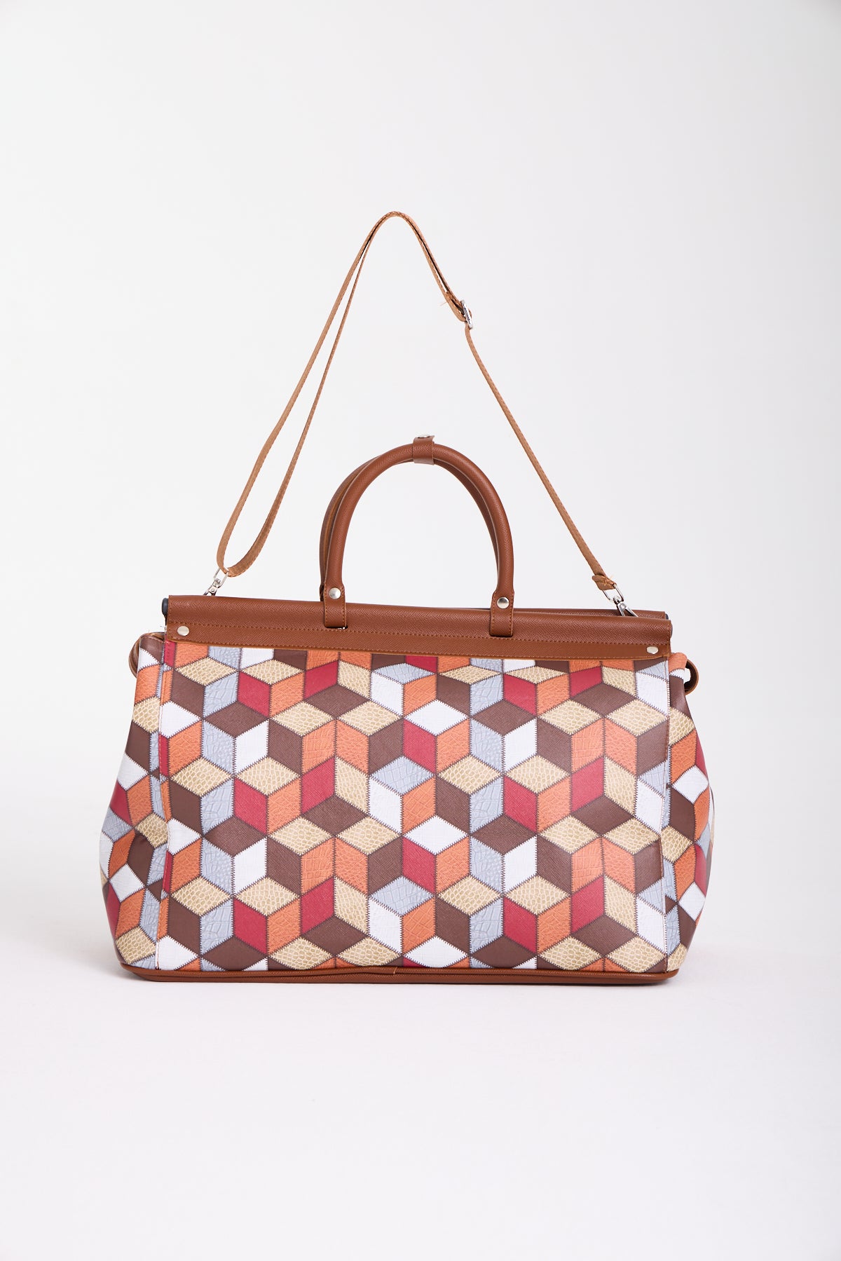 Mozaik Çanta - Kırmızı