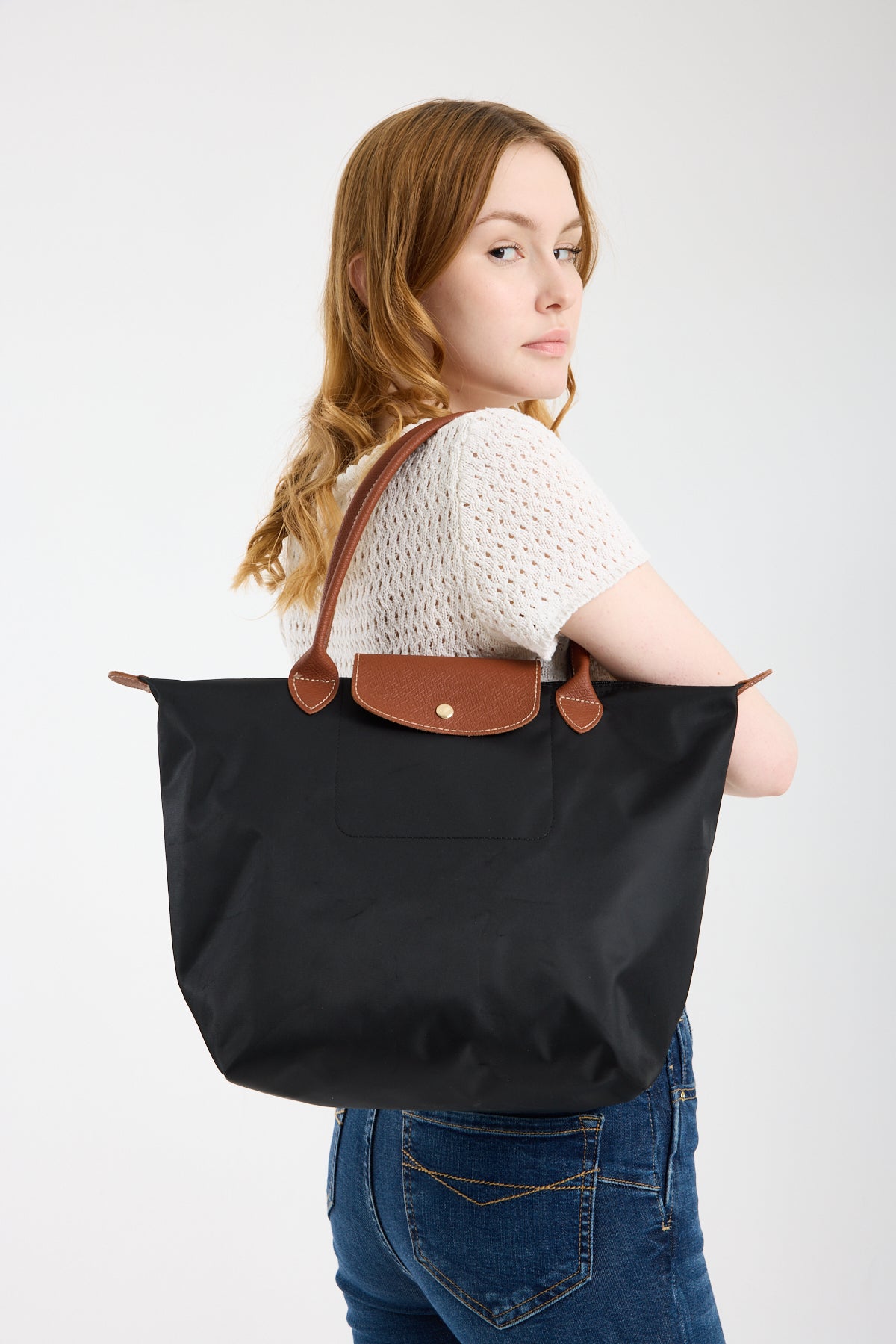 Katlanabilir Su Geçirmez Çanta - Siyah