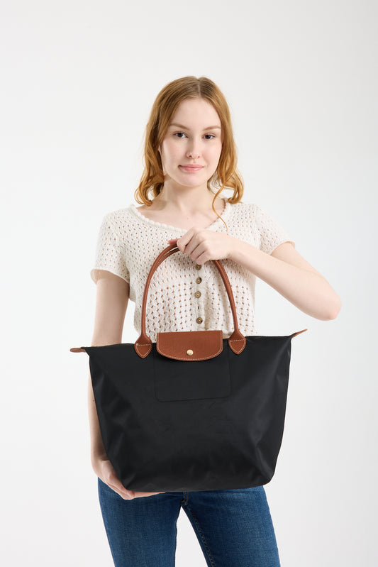 Katlanabilir Su Geçirmez Çanta - Siyah