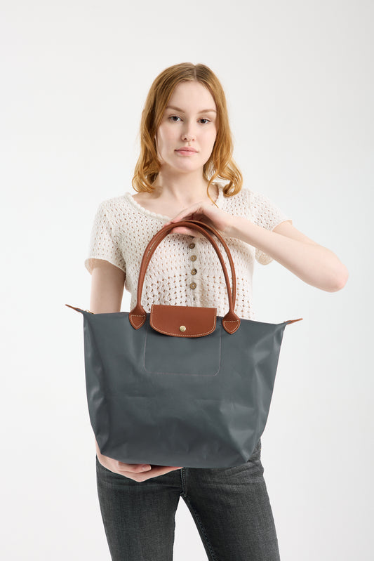 Katlanabilir Su Geçirmez Çanta - Gri