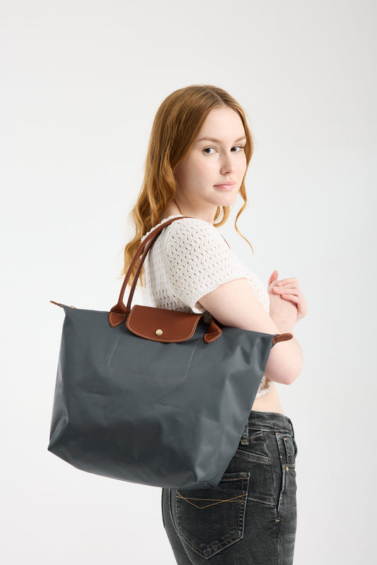 Katlanabilir Su Geçirmez Çanta - Gri