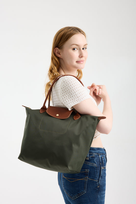 Katlanabilir Su Geçirmez Çanta - Haki