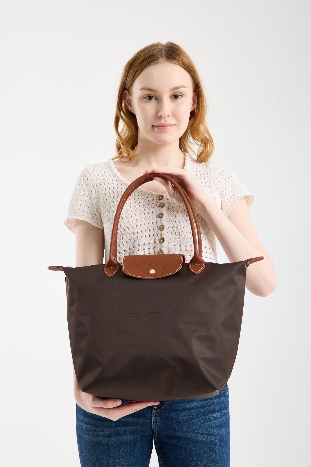 Katlanabilir Su Geçirmez Çanta - Kahverengi