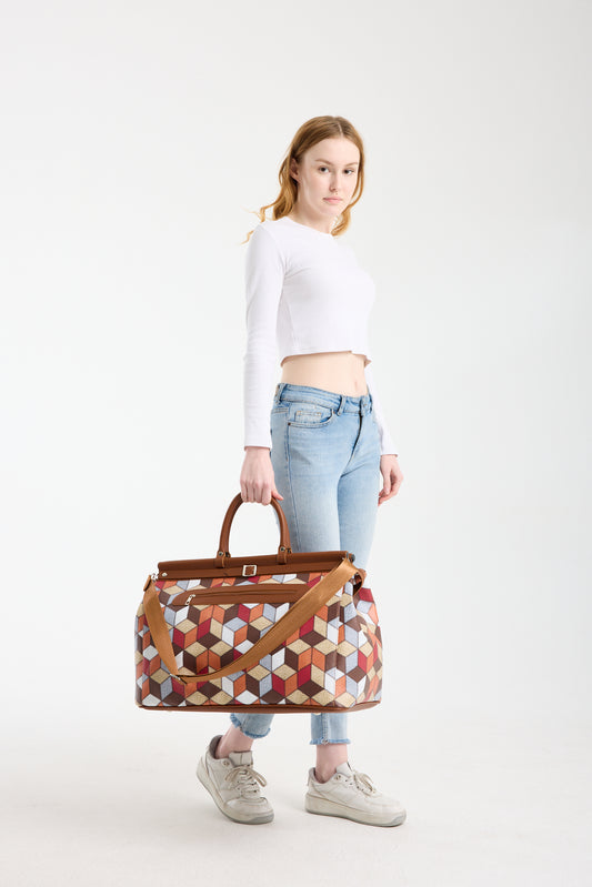 Mozaik Çanta - Kırmızı