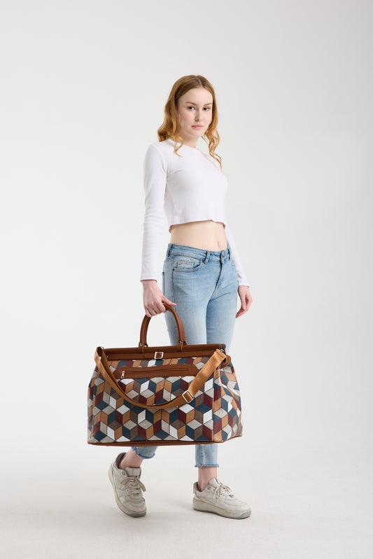 Mozaik Çanta - Lacivert