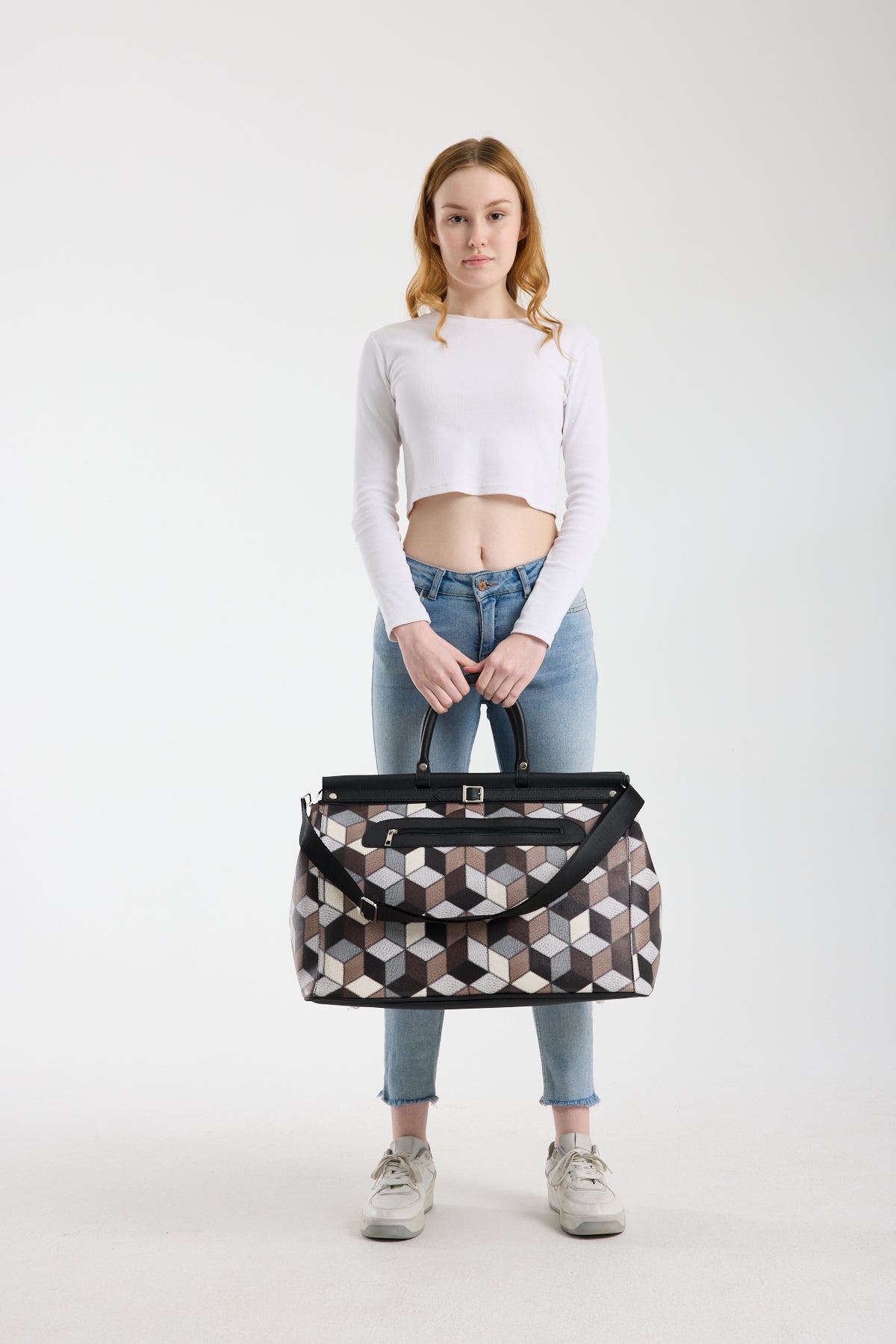 Mozaik Çanta - Siyah